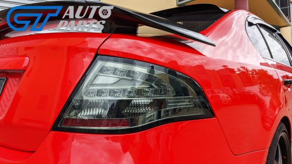 Smoked LED Tail Lights for 07-14 Ford Falcon FPV FG Sedan G6E Turbo XT XR6 XR8 taillights