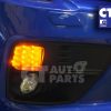 Front Smoked LED Signal Indicator Lights for 14-17 Subaru WRX STI LEVORG-8001
