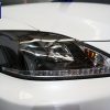 Lexus IS250 IS350 ISF Black LED DRL Day-Time Projector Head Lights Headlight Dynamic Indicator -8734