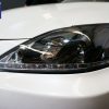 Lexus IS250 IS350 ISF Black LED DRL Day-Time Projector Head Lights Headlight Dynamic Indicator -8735