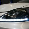 Lexus IS250 IS350 ISF Black LED DRL Day-Time Projector Head Lights Headlight Dynamic Indicator -0