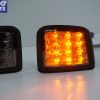 Front Smoked LED Signal Indicator Lights for 14-17 Subaru WRX STI LEVORG-8011