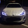 SPEC D Black 3D LED DRL Black Projector Headlight for TOYOTA 86 GT ONLY-8202