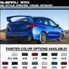 STI Style Spoiler Wing 3PCs ABS Subaru WRX STI 2015 MY15-MY18 (Unpainted)-8299