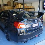 STI Style Spoiler Wing 3PCs ABS Subaru WRX STI 2015 MY15-MY18 (Unpainted)-8227