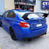 STI Style Spoiler Wing 3PCs ABS Subaru WRX STI 2015 MY15-MY18 (Unpainted)-8229