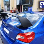 STI Style Spoiler Wing 3PCs ABS Subaru WRX STI 2015 MY15-MY18 (Unpainted)-8230