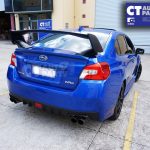 STI Style Spoiler Wing 3PCs ABS Subaru WRX STI 2015 MY15-MY18 (Unpainted)-8232
