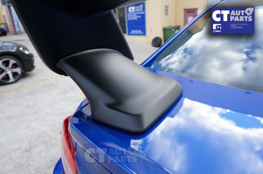 STI Style Spoiler Wing 3PCs ABS Subaru WRX STI 2015 MY15-MY18 (Unpainted)-8233
