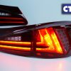 Clear Red LED Light Bar Tail Lights for Lexus ISF IS250 IS350 Taillight 05-13-8286