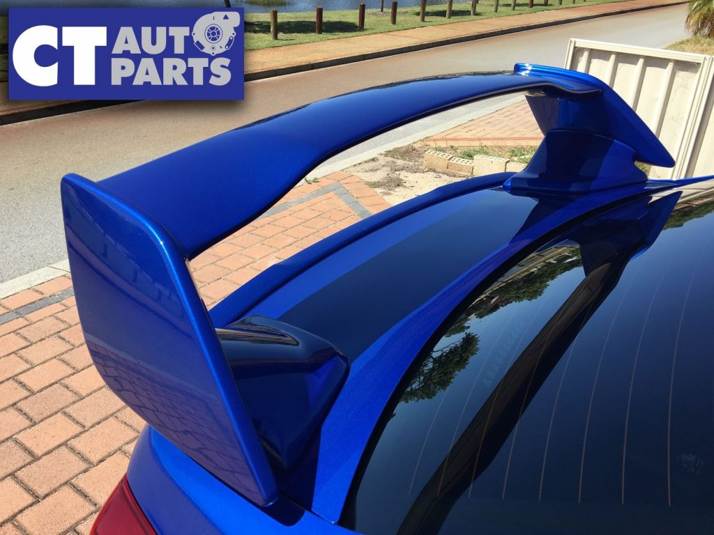 STI Style Spoiler Wing 3PCs ABS Subaru WRX STI 2015 MY15-MY18 (Unpainted)-8237