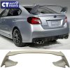 STI Style Spoiler Wing 3PCs ABS Subaru WRX STI 2015 MY15-MY18 (Unpainted)-0