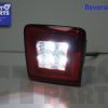 CLEAR RED 3 FUNCTION LED Rear Fog/Reverse/Brake Lights for Nissan 370Z 09-2015-8668