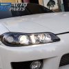 COPLUS Dual LED Projector Head lights LED Indicators for 99-02 Nissan S15 200sx Silvia-13052