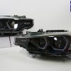 Black LCI Look 3D LED DRL Projector Head Lights for BMW 3 Series F30 F31 12-15-8903