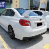 STI Style Trunk Spoiler for 14-19 Subaru WRX STI ABS Painted WHITE PEARL K1X 3pc-0