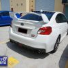 STI Style Trunk Spoiler for 14-19 Subaru WRX STI ABS Painted WHITE PEARL K1X 3pc-9028