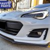 STI S Pack Style Front Bumper Lip Splitter for 2017-2019 Subaru BRZ -0