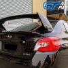 STI Style Trunk Spoiler for 14-19 Subaru WRX STI ABS Painted D4S C Black Silica 3PC-12408