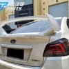 STI Style Trunk Spoiler for 14-19 Subaru WRX STI ABS Painted WHITE PEARL K1X 3pc-12403