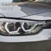 Black LCI Look 3D LED DRL Projector Head Lights for BMW 3 Series F30 F31 12-15-14708