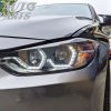 Black LCI Look 3D LED DRL Projector Head Lights for BMW 3 Series F30 F31 12-15-0
