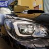 LED 3D Stripe DRL Projector Head Lights for 05-07 Subaru Impreza WRX GD HID TYPE -9158