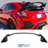 Type R Style ABS Trunk Spoiler For MY16-19 Honda Civic 10th FK4 FK7 (UNPAINTED)-0