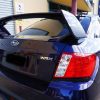 STI Style ABS Trunk Spoiler 3pcs MY08-14 Subaru Impreza WRX G3 Sedan (UNPAINTED)-9762
