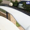 CT AUTO Carbon Fiber Gurney Flap For 14-19 Subaru WRX STI Trunk Spoiler-9937