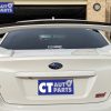 CT AUTO Carbon Fiber Gurney Flap For 14-19 Subaru WRX STI Trunk Spoiler-9935