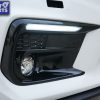 CTAUTO LED DRL Sequential Turn Signal Fog Light Bezels for 18-19 Subaru WRX Premium V1-9497