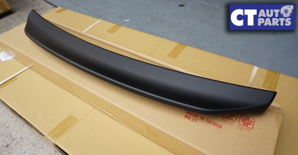 JDM DUCKBILL Trunk Spoiler for 14-19 Subaru WRX / STI Premium (MATTE BLACK)-0