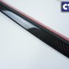 CT AUTO Carbon Fiber Gurney Flap For 14-19 Subaru WRX STI Trunk Spoiler-9933