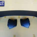 STI Style ABS Trunk Spoiler 3pcs MY08-14 Subaru Impreza WRX G3 Sedan MATTE BLACK-9797