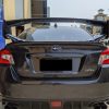 STI Style ABS 3PCS Trunk Spoiler for MY14-20 Subaru WRX STI Metallic Grey 61K-12096