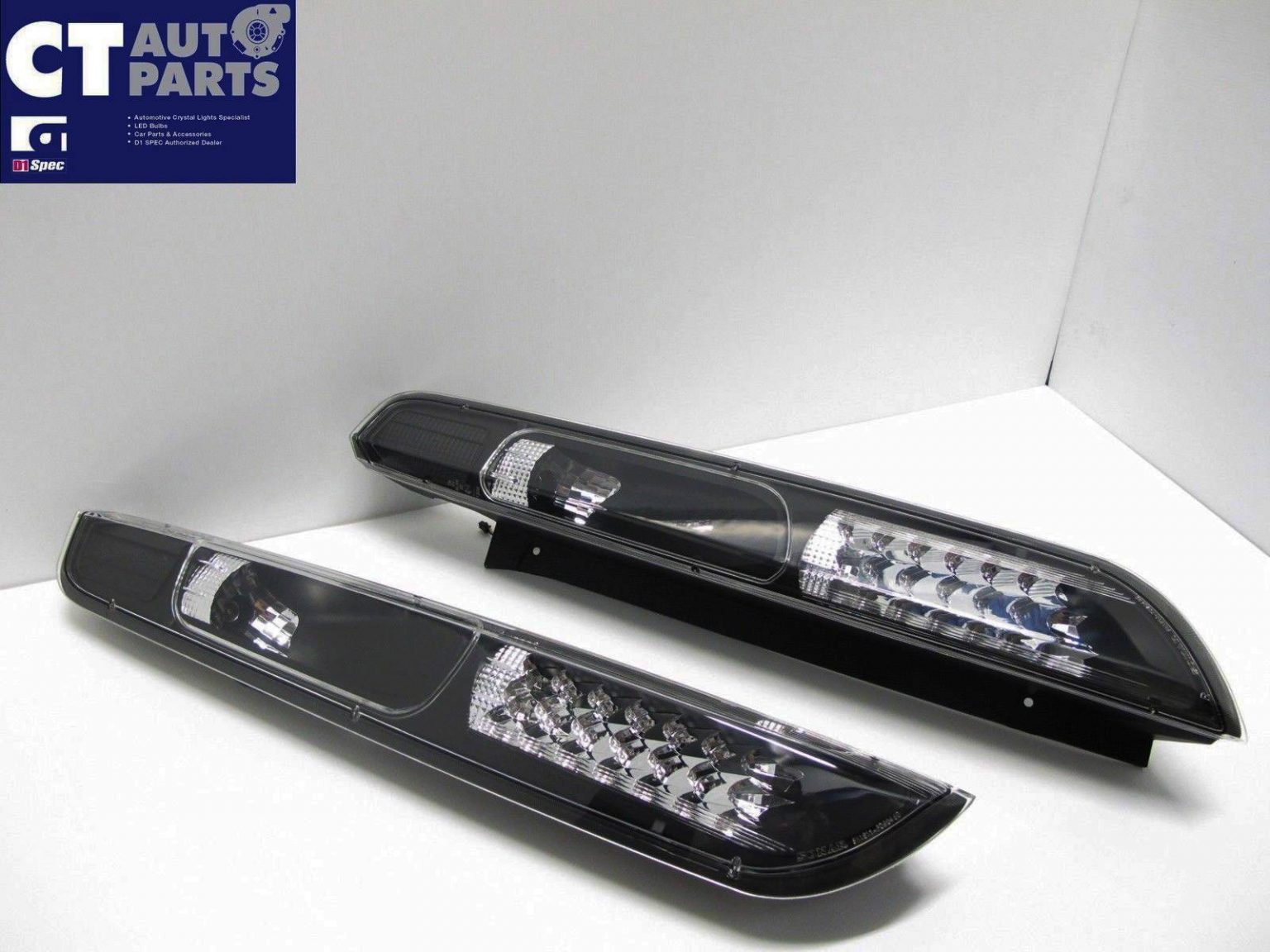 Black LED Tail Lights for 20082011 Ford Focus XR5 ZETEC CT AutoParts