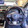 Carbon Fibre Alcantara Steering Wheel Red Line+Stitching for 14-19 SUBARU WRX STI LEVORG -11165