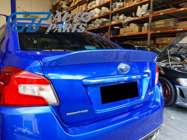 Rexpeed Style Duckbill Spoiler Wing For 2015-2021 Subaru WRX STI (K7X WR Blue)