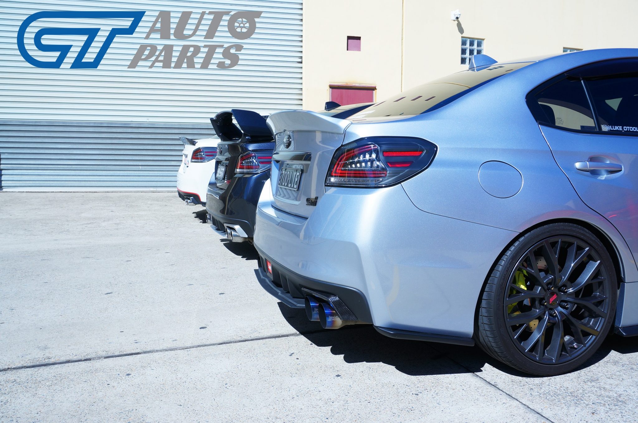 Rexpeed Style Duckbill ABS Trunk Spoiler For 1419 Subaru WRX STI (G1U