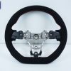Alcantara Steering Wheel Type RA Style Red Stitching for 14-20 Subaru WRX STI LEVORG -10198