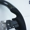 Carbon Fibre Alcantara Steering Wheel BLACK Stitching Subaru WRX/STI 2015-19 LEVORG-10229