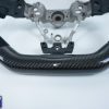 Carbon Fibre Alcantara Steering Wheel BLACK Stitching Subaru WRX/STI 2015-19 LEVORG-10230