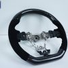 Carbon Fibre Alcantara Steering Wheel BLACK Stitching Subaru WRX/STI 2015-19 LEVORG-0