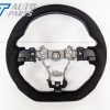 Alcantara Steering Wheel Silver Stitching for 14-19 Subaru WRX STI LEVORGS 208 S209 Style-12706