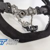 Alcantara Steering Wheel Silver Stitching for 14-19 Subaru WRX STI LEVORGS 208 S209 Style-12707