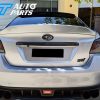 Rexpeed Style Duckbill ABS Trunk Spoiler For 14-19 Subaru WRX STI (G1U SILVER)-12824