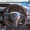 Alcantara Steering Wheel Silver Stitching for 14-19 Subaru WRX STI LEVORGS 208 S209 Style-13720