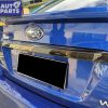 Dry Carbon Rear Trunk Trim Cover For 14-19 Subaru WRX STI V1 Premium-10824
