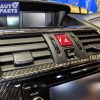 Dry Carbon Centre Air Vent Cover Trim for 14-19 Subaru WRX STI LEVORG -10615